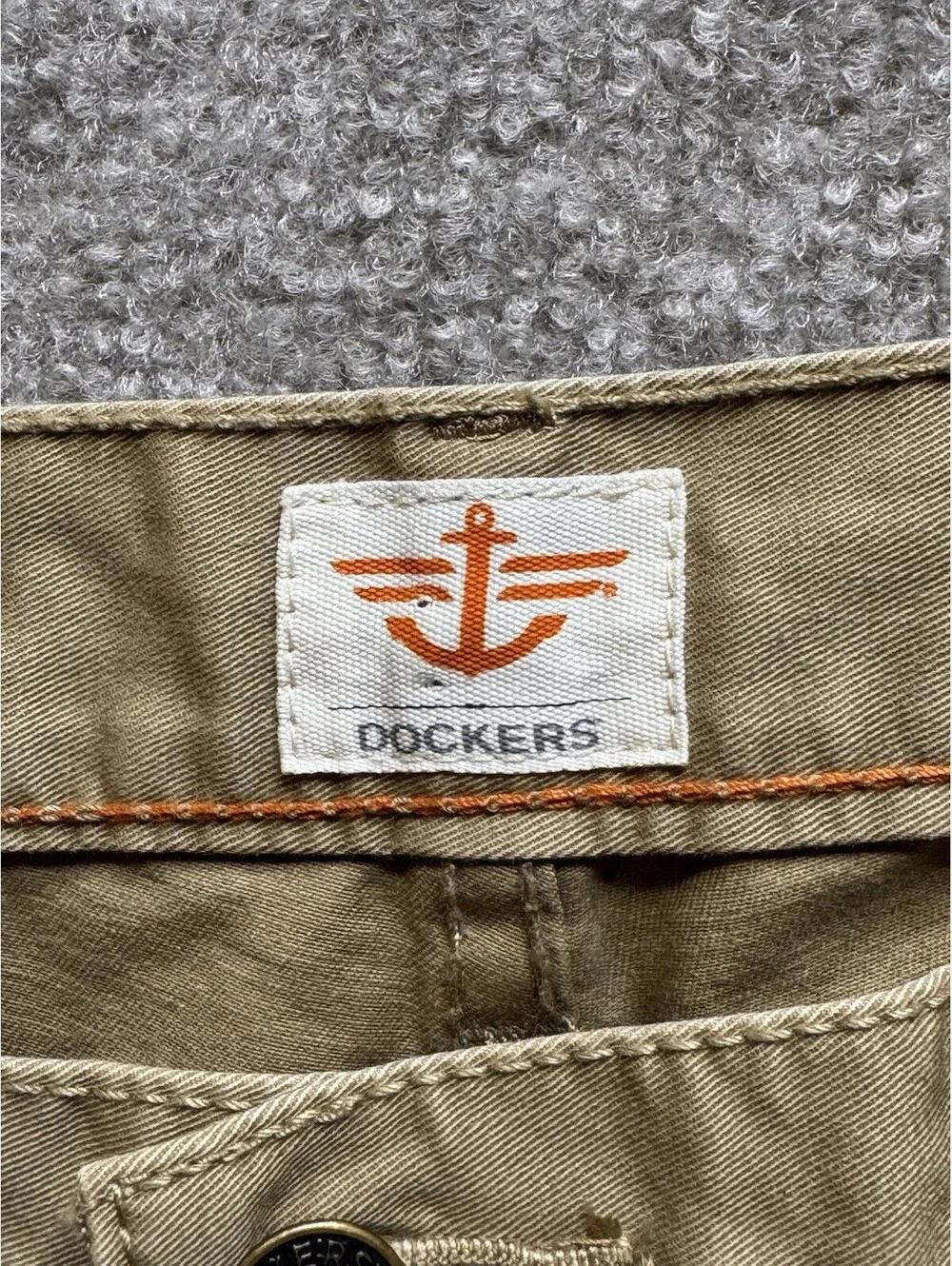 Dockers Men's Tan Denim W38 X L32 5 Pocket Jeans (980)